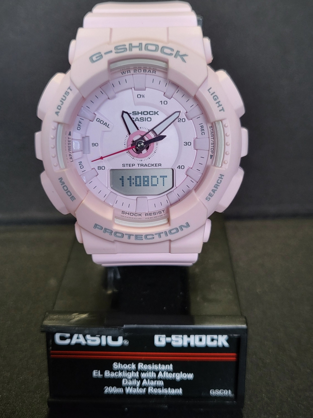 Casio G-Shock GMA-S130 Pink Step Tracker Watch